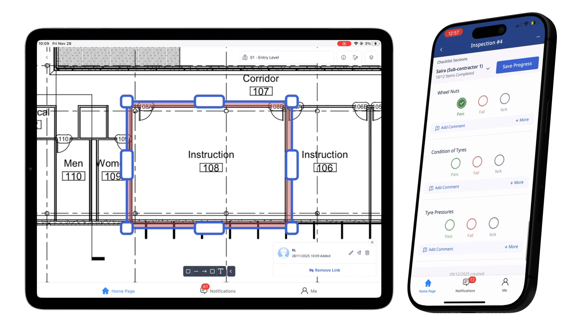 Gsite on tablet and mobile